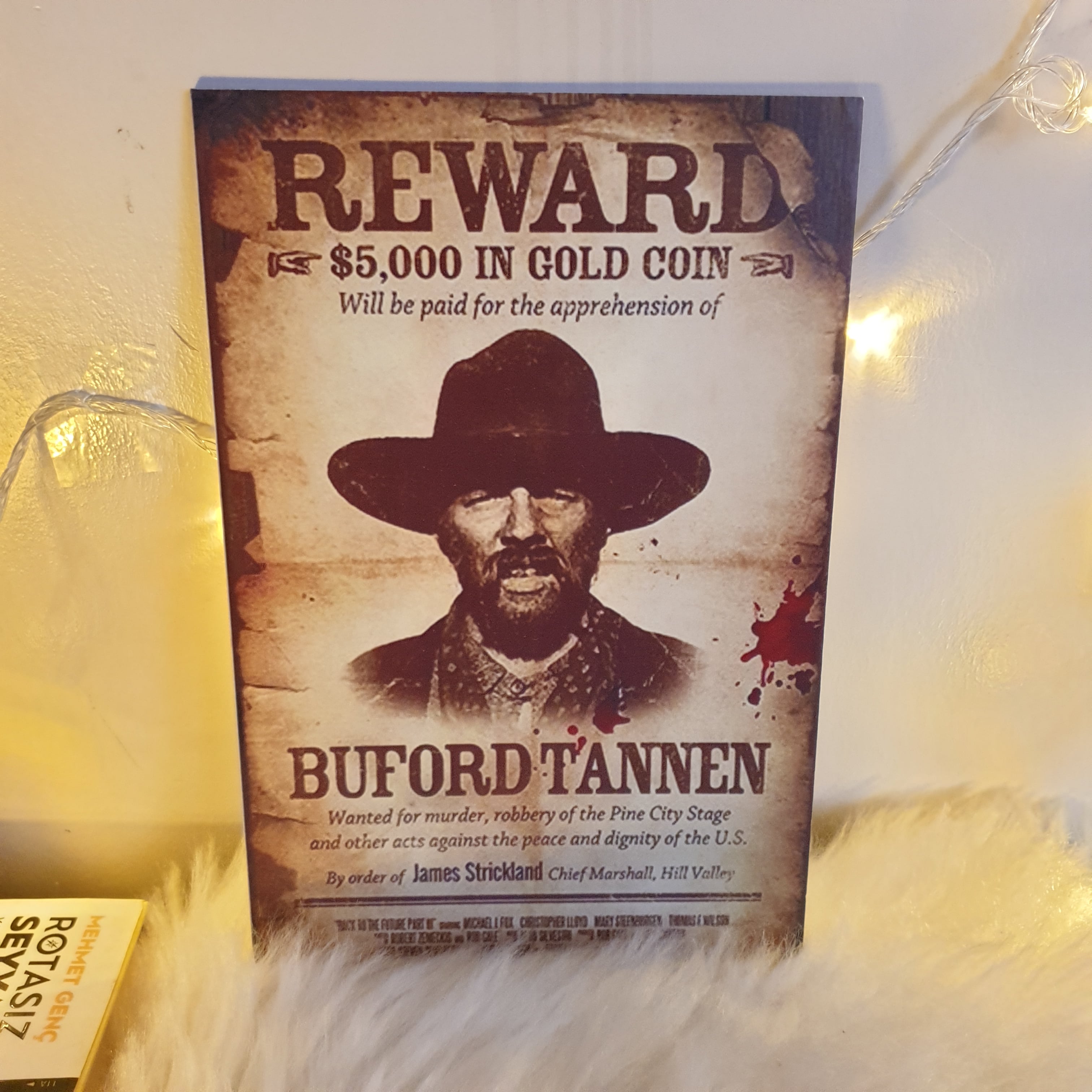 Reward Ahşap Poster